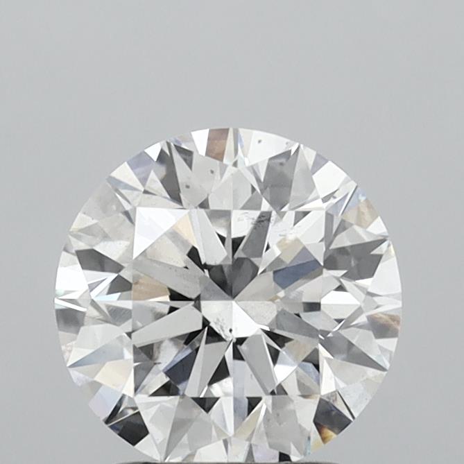 1.90 Carat Round Shaped, Ideal Cut, F Color, VS2 Clarity, IGI Certified Lab Grown Diamond