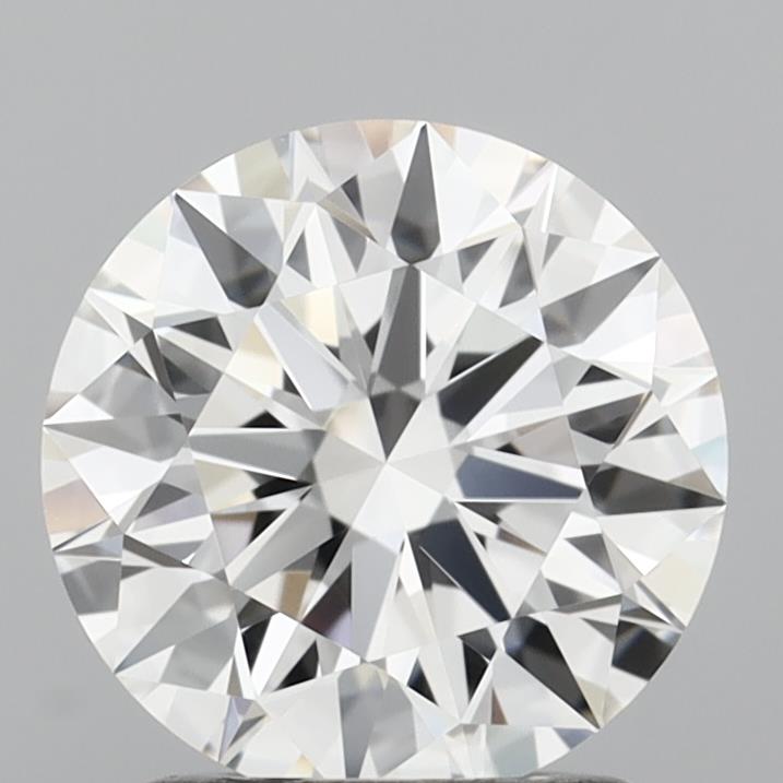 1.58 Carat Round Shaped, Ideal Cut, D Color, VVS2 Clarity, IGI Certified Lab Grown Diamond