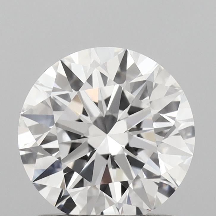 1.08 Carat Round Shaped, Ideal Cut, D Color, VVS2 Clarity, IGI Certified Lab Grown Diamond