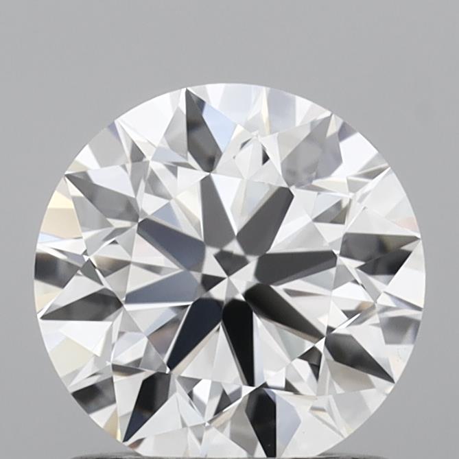1.00 Carat Round Shaped, Ideal Cut, D Color, VVS2 Clarity, IGI Certified Lab Grown Diamond
