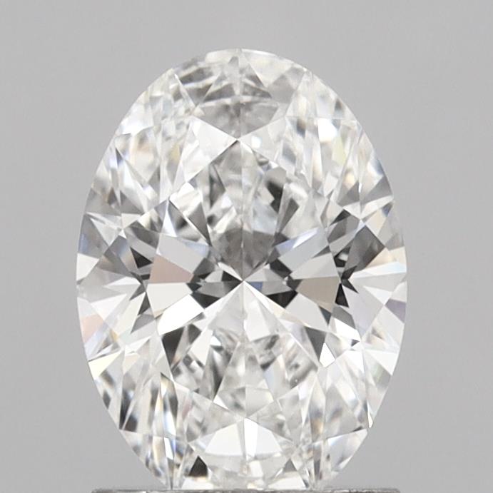 1.43 Carat Oval Shaped, Very Good Cut, D Color, VVS2 Clarity, IGI Certified Lab Grown Diamond