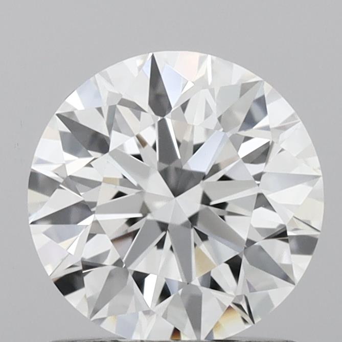 1.02 Carat Round Shaped, Ideal Cut, D Color, VVS2 Clarity, IGI Certified Lab Grown Diamond