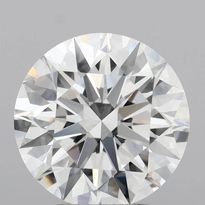 3.10 Carat Round Shaped, Ideal Cut, E Color, VVS1 Clarity, IGI Certified Lab Grown Diamond