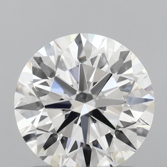 1.00 Carat Round Shaped, Ideal Cut, D Color, VVS2 Clarity, IGI Certified Lab Grown Diamond