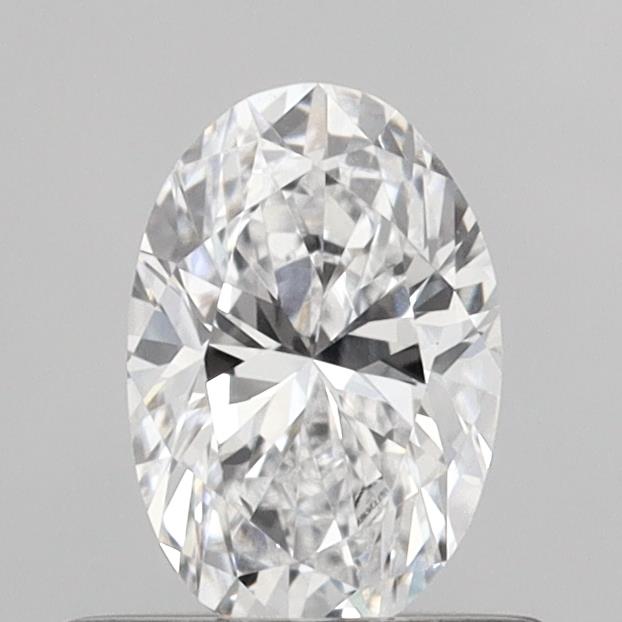 0.58 Carat Oval Shaped, D Color, VS1 Clarity, IGI Certified Lab Grown Diamond