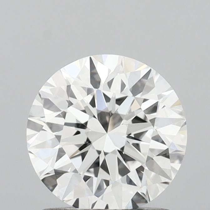 1.23 Carat Round Shaped, Excellent Cut, D Color, VVS2 Clarity, IGI Certified Lab Grown Diamond
