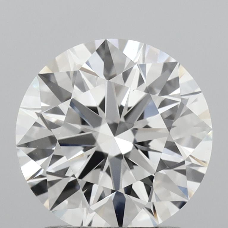1.50 Carat Round Shaped, Ideal Cut, E Color, VVS2 Clarity, IGI Certified Lab Grown Diamond