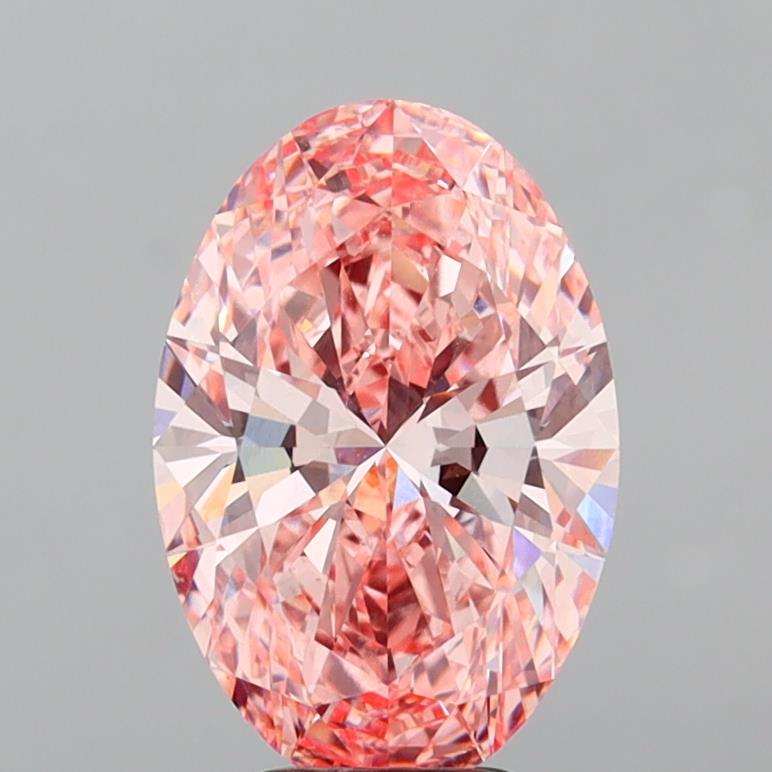 5.05 Carat Oval Shaped, Ideal Cut, VVS2 Clarity, IGI Certified Lab Grown Diamond