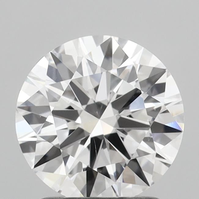 1.60 Carat Round Shaped, Excellent Cut, D Color, VS2 Clarity, IGI Certified Lab Grown Diamond