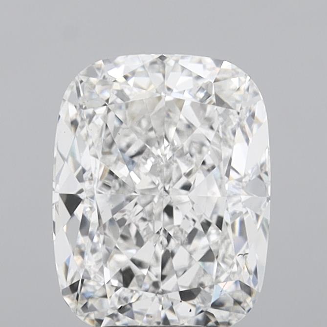 3.07 Carat Cushion Shaped, Excellent Cut, E Color, VS1 Clarity, IGI Certified Lab Grown Diamond
