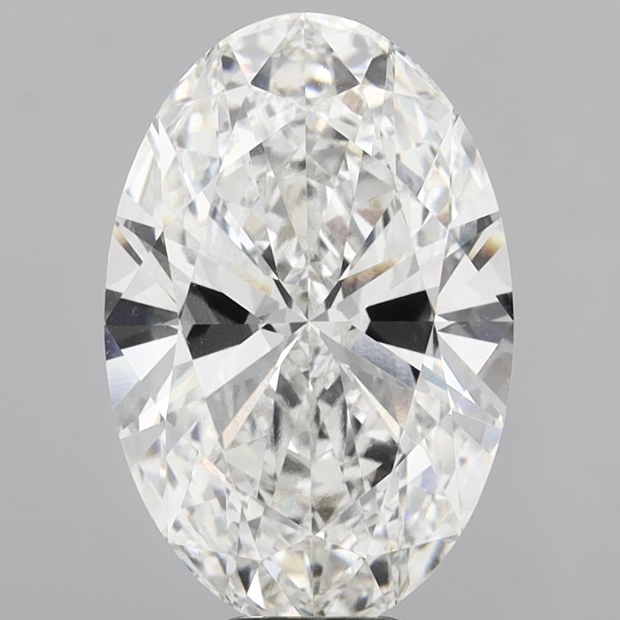 10.07 Carat Oval Shaped, Ideal Cut, F Color, VVS2 Clarity, IGI Certified Lab Grown Diamond