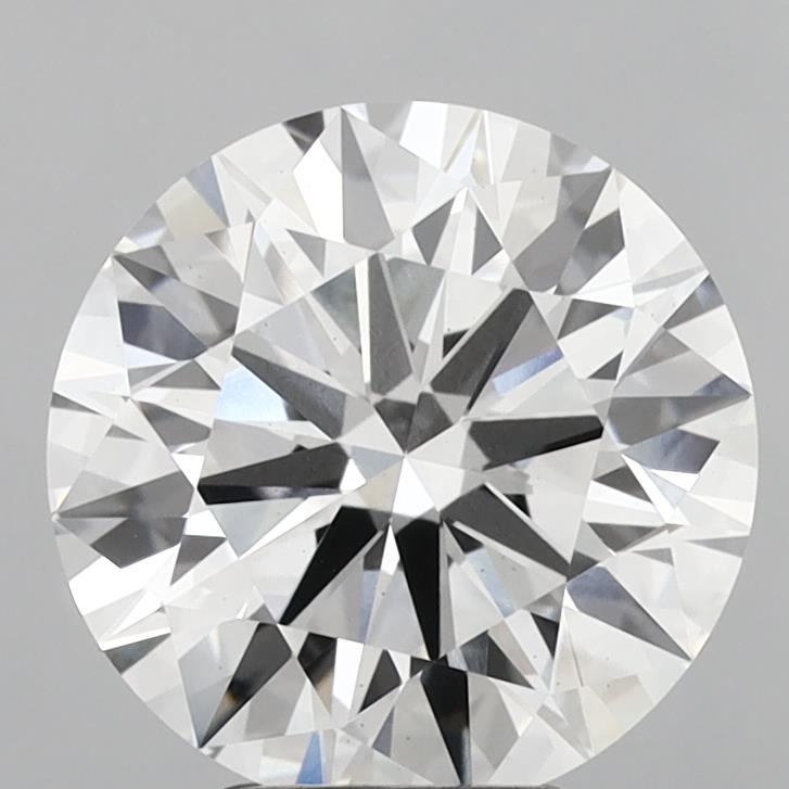 4.51 Carat Round Shaped, Ideal Cut, E Color, VS2 Clarity, IGI Certified Lab Grown Diamond