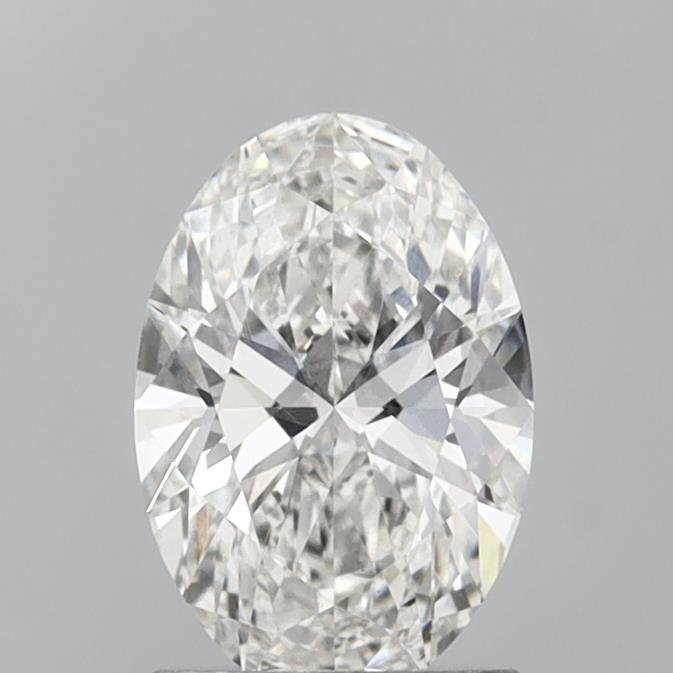 1.58 Carat Oval Shaped, Ideal Cut, G Color, VVS2 Clarity, IGI Certified Lab Grown Diamond