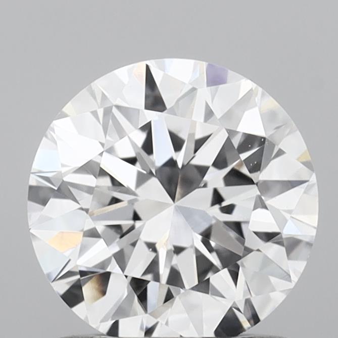 1.03 Carat Round Shaped, Excellent Cut, D Color, VVS2 Clarity, IGI Certified Lab Grown Diamond