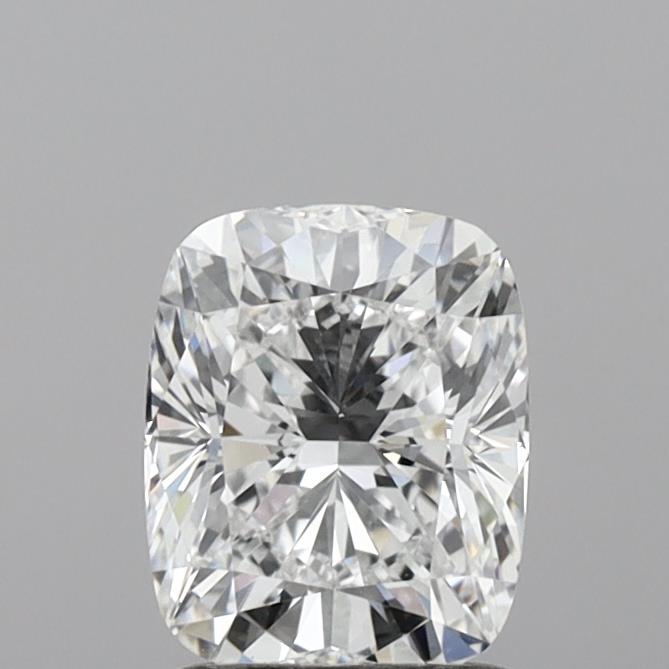 1.57 Carat Cushion Shaped, Ideal Cut, D Color, VVS2 Clarity, IGI Certified Lab Grown Diamond
