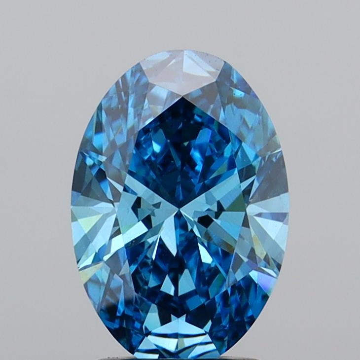 2.00 Carat Oval Shaped, Ideal Cut, VS2 Clarity, IGI Certified Lab Grown Diamond