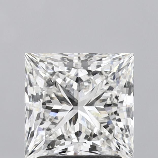 1.98 Carat Princess Shaped, Ideal Cut, G Color, VVS2 Clarity, IGI Certified Lab Grown Diamond