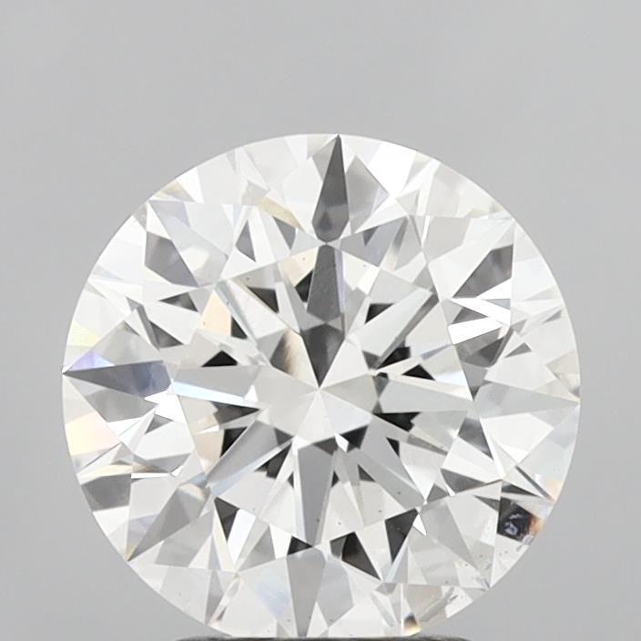 3.04 Carat Round Shaped, Ideal Cut, F Color, VS2 Clarity, IGI Certified Lab Grown Diamond