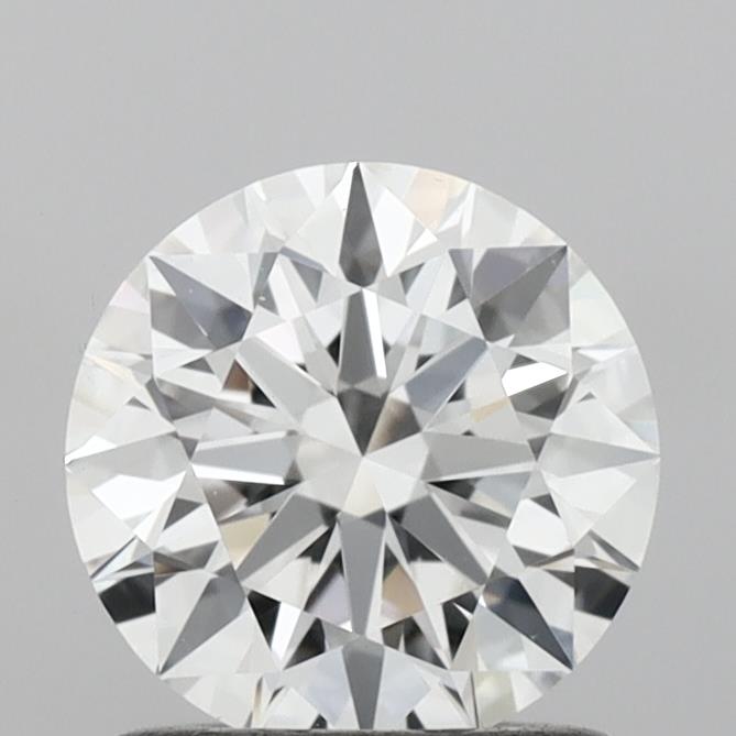 1.05 Carat Round Shaped, Ideal Cut, D Color, VVS2 Clarity, IGI Certified Lab Grown Diamond