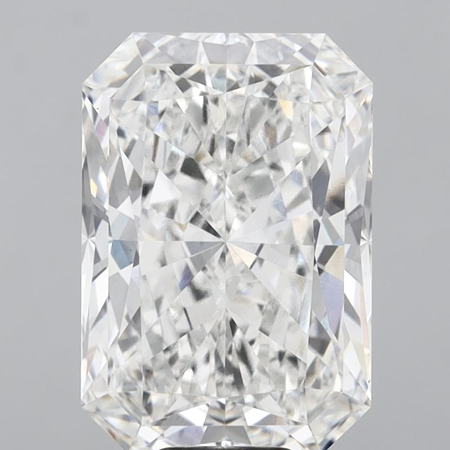 11.06 Carat Radiant Shaped, Ideal Cut, F Color, VVS2 Clarity, IGI Certified Lab Grown Diamond