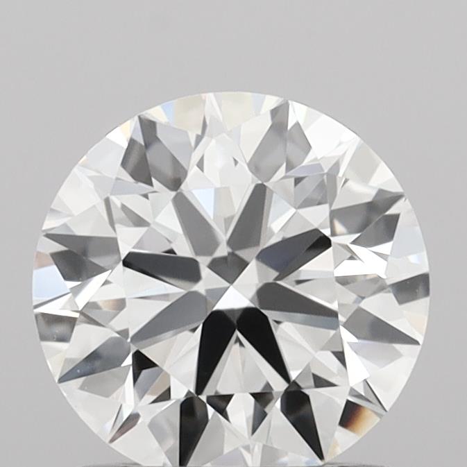 1.03 Carat Round Shaped, Ideal Cut, D Color, VVS2 Clarity, IGI Certified Lab Grown Diamond