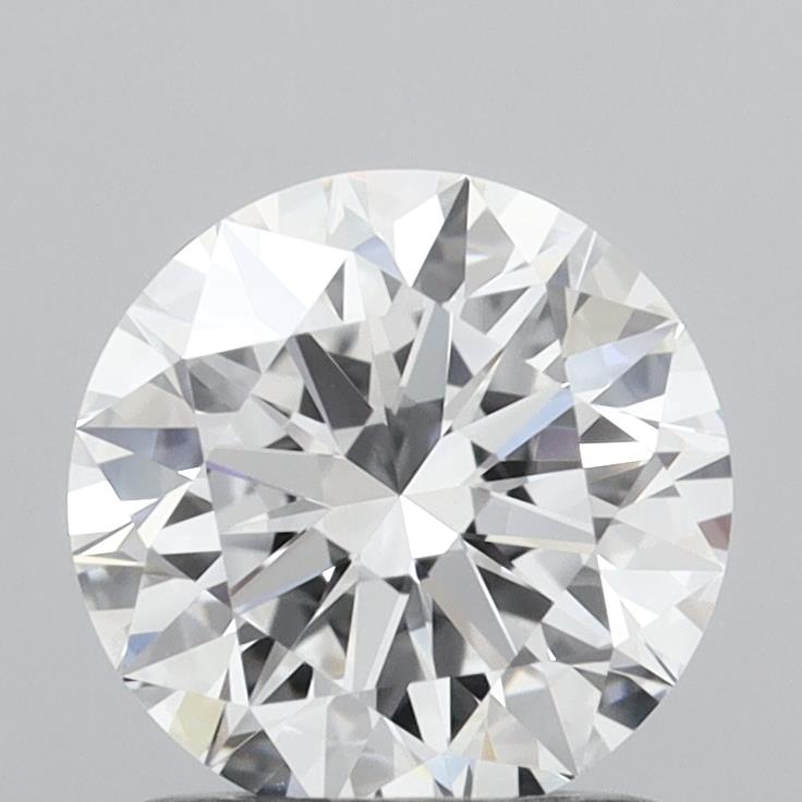 1.22 Carat Round Shaped, Excellent Cut, D Color, VVS2 Clarity, IGI Certified Lab Grown Diamond