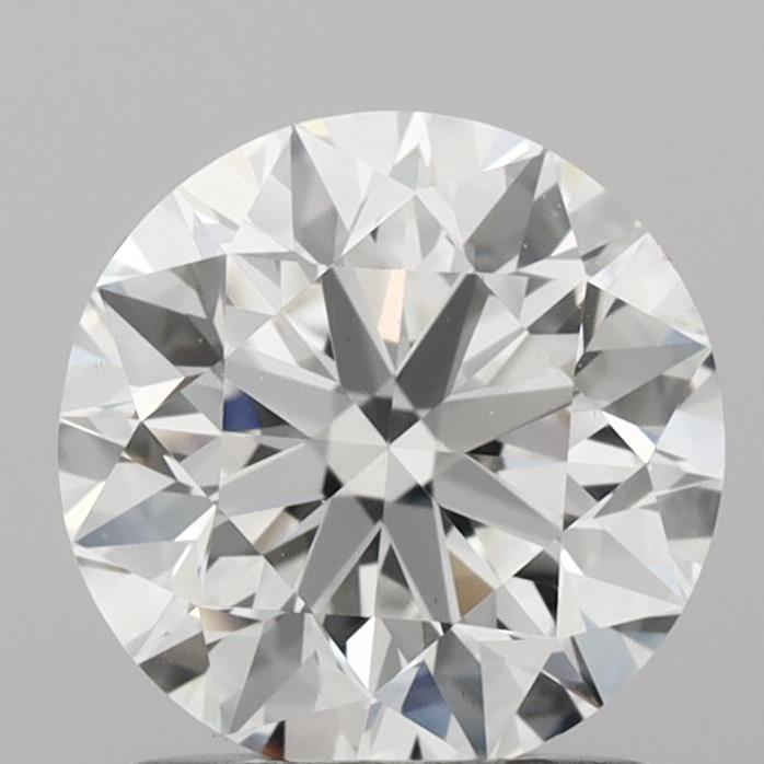 1.39 Carat Round Shaped, Excellent Cut, D Color, VVS2 Clarity, IGI Certified Lab Grown Diamond