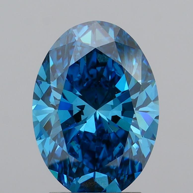 3.05 Carat Oval Shaped, Ideal Cut, VS1 Clarity, IGI Certified Lab Grown Diamond