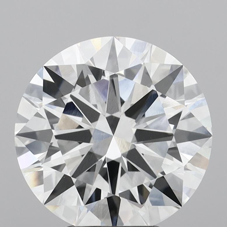 4.72 Carat Round Shaped, Excellent Cut, D Color, VVS2 Clarity, IGI Certified Lab Grown Diamond