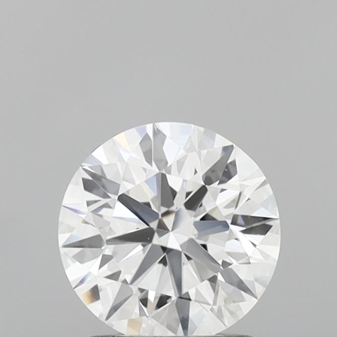 1.32 Carat Round Shaped, Ideal Cut, D Color, VS2 Clarity, IGI Certified Lab Grown Diamond
