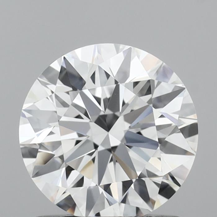 1.06 Carat Round Shaped, Ideal Cut, D Color, VVS2 Clarity, IGI Certified Lab Grown Diamond
