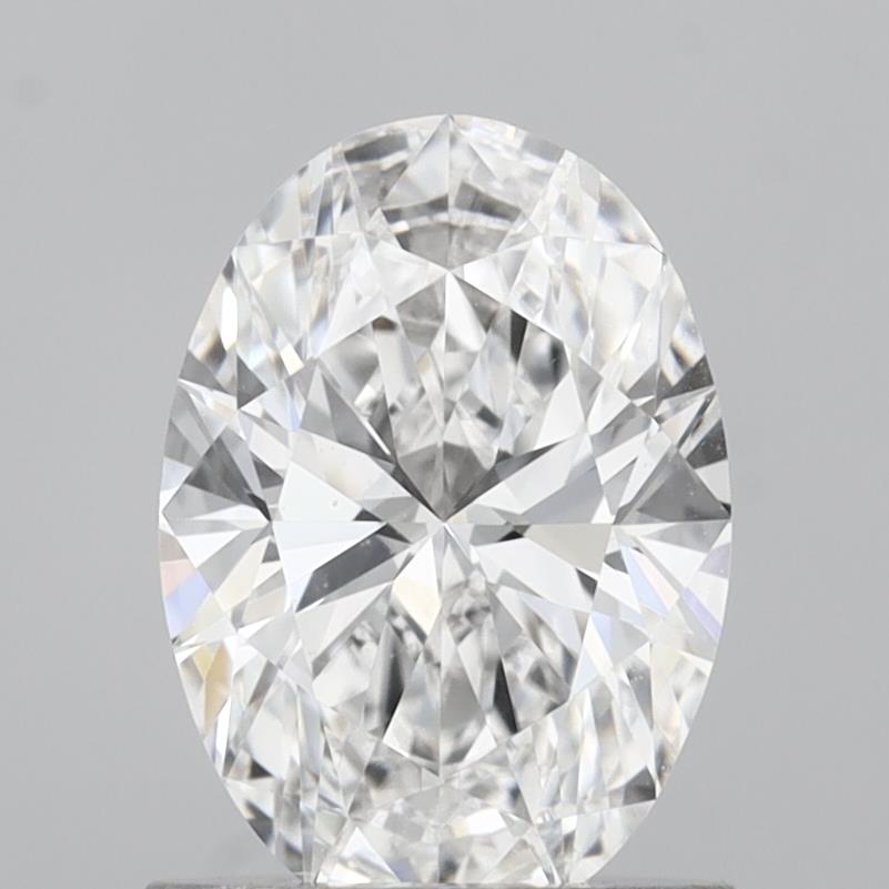 1.08 Carat Oval Shaped, D Color, VS1 Clarity, IGI Certified Lab Grown Diamond