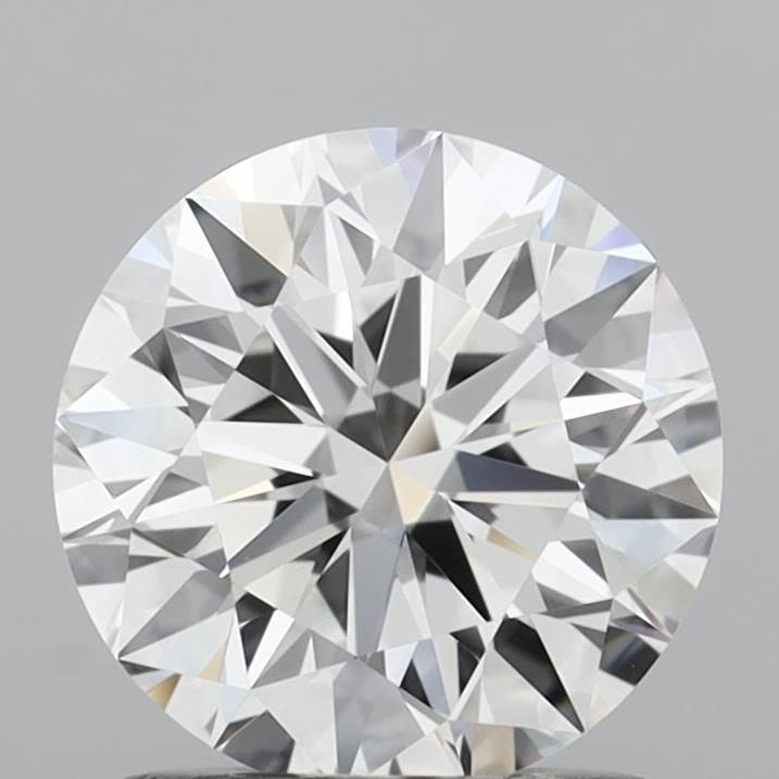 1.22 Carat Round Shaped, Ideal Cut, D Color, VVS2 Clarity, IGI Certified Lab Grown Diamond