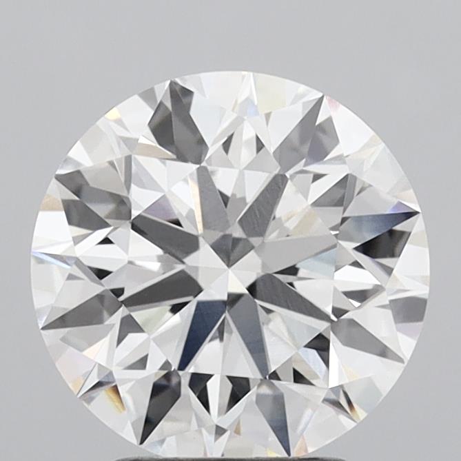 2.94 Carat Round Shaped, Excellent Cut, E Color, VVS2 Clarity, IGI Certified Lab Grown Diamond