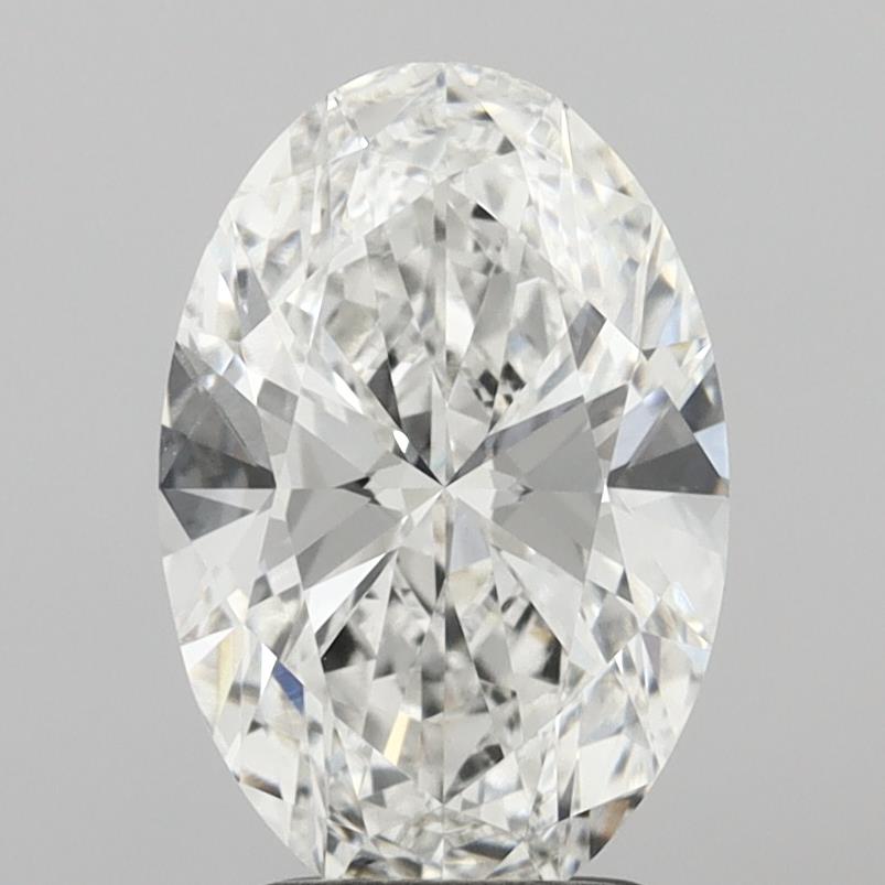 2.50 Carat Oval Shaped, Ideal Cut, E Color, VVS2 Clarity, IGI Certified Lab Grown Diamond