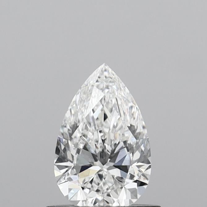 0.72 Carat Pear Shaped, Ideal Cut, D Color, VS2 Clarity, IGI Certified Lab Grown Diamond