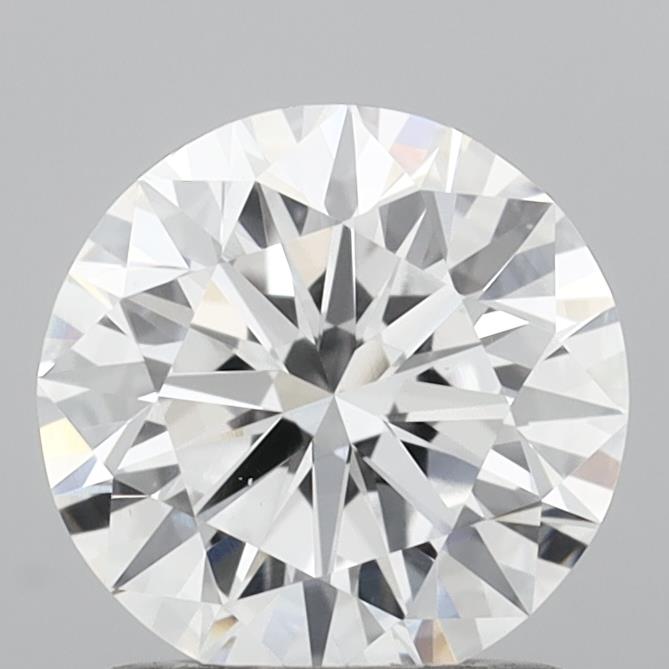 1.18 Carat Round Shaped, Ideal Cut, D Color, VVS2 Clarity, IGI Certified Lab Grown Diamond