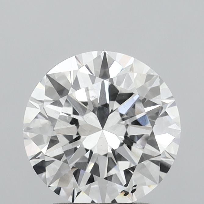 2.04 Carat Round Shaped, Excellent Cut, F Color, SI1 Clarity, IGI Certified Lab Grown Diamond