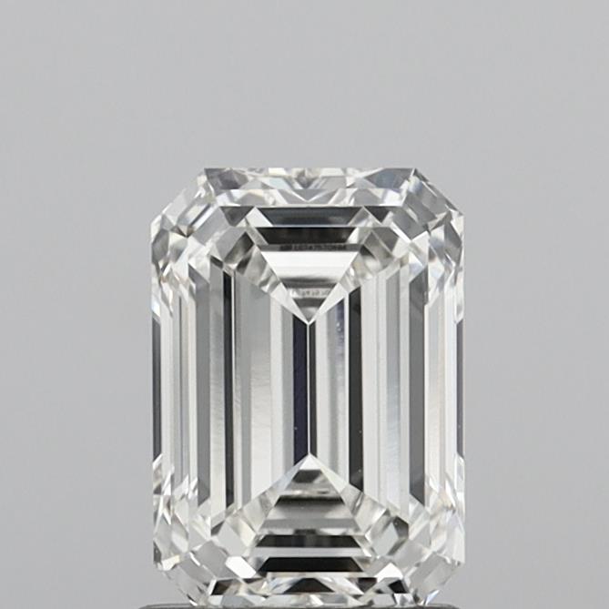 1.50 Carat Emerald Shaped, Ideal Cut, G Color, VVS1 Clarity, IGI Certified Lab Grown Diamond