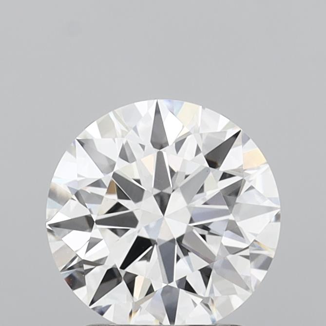 1.74 Carat Round Shaped, Ideal Cut, E Color, VS1 Clarity, IGI Certified Lab Grown Diamond