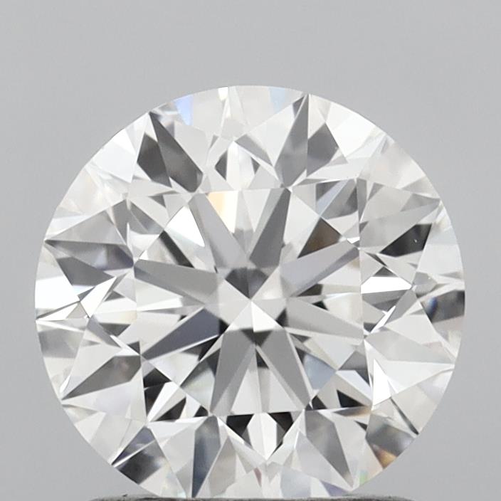 1.29 Carat Round Shaped, Excellent Cut, E Color, VVS2 Clarity, IGI Certified Lab Grown Diamond