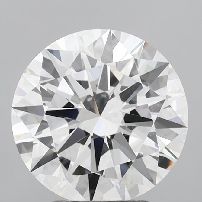 3.22 Carat Round Shaped, Excellent Cut, E Color, VVS2 Clarity, IGI Certified Lab Grown Diamond