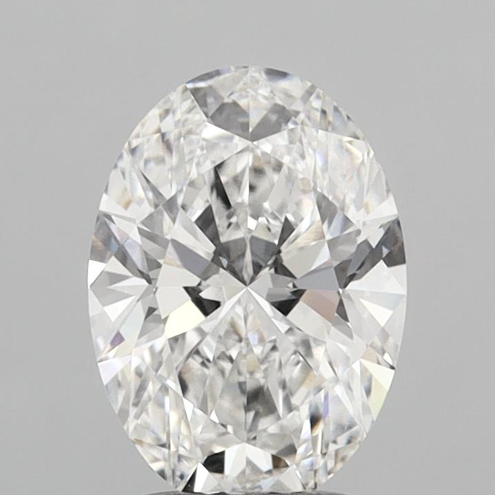2.05 Carat Oval Shaped, Ideal Cut, E Color, VVS1 Clarity, IGI Certified Lab Grown Diamond