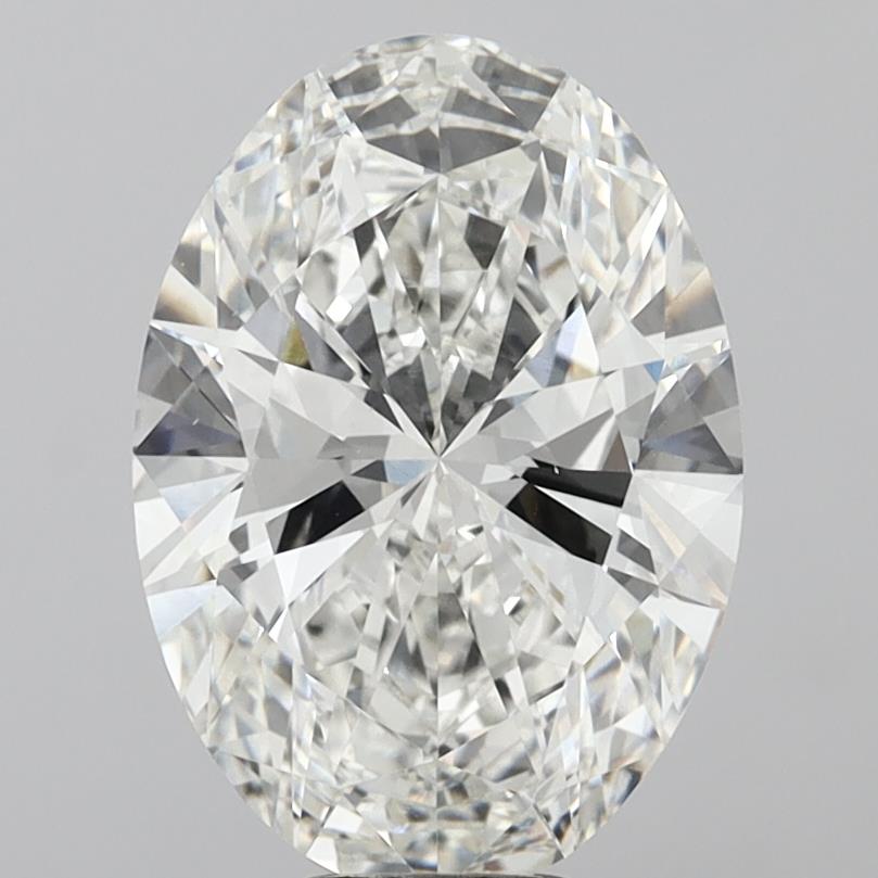 8.04 Carat Oval Shaped, Ideal Cut, G Color, VVS2 Clarity, IGI Certified Lab Grown Diamond