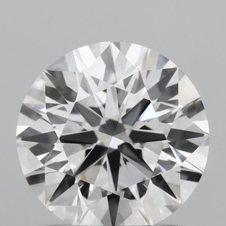 1.23 Carat Round Shaped, Excellent Cut, E Color, VS1 Clarity, IGI Certified Lab Grown Diamond
