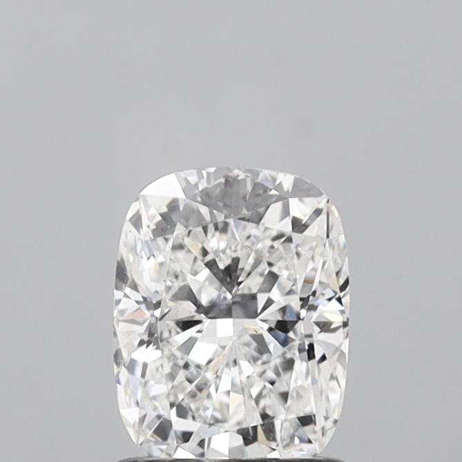 1.04 Carat Cushion Shaped, Ideal Cut, D Color, VS2 Clarity, IGI Certified Lab Grown Diamond