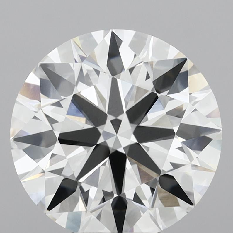 5.09 Carat Round Shaped, Ideal Cut, E Color, VVS2 Clarity, IGI Certified Lab Grown Diamond