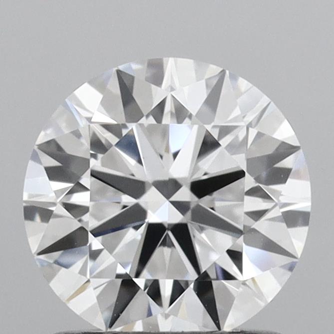 1.06 Carat Round Shaped, Ideal Cut, D Color, VVS2 Clarity, IGI Certified Lab Grown Diamond