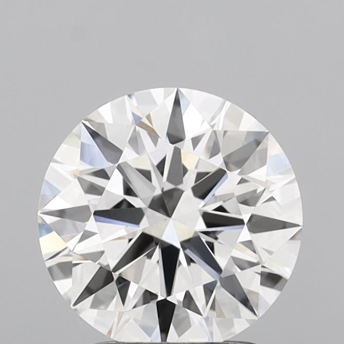2.09 Carat Round Shaped, Ideal Cut, F Color, VVS2 Clarity, IGI Certified Lab Grown Diamond