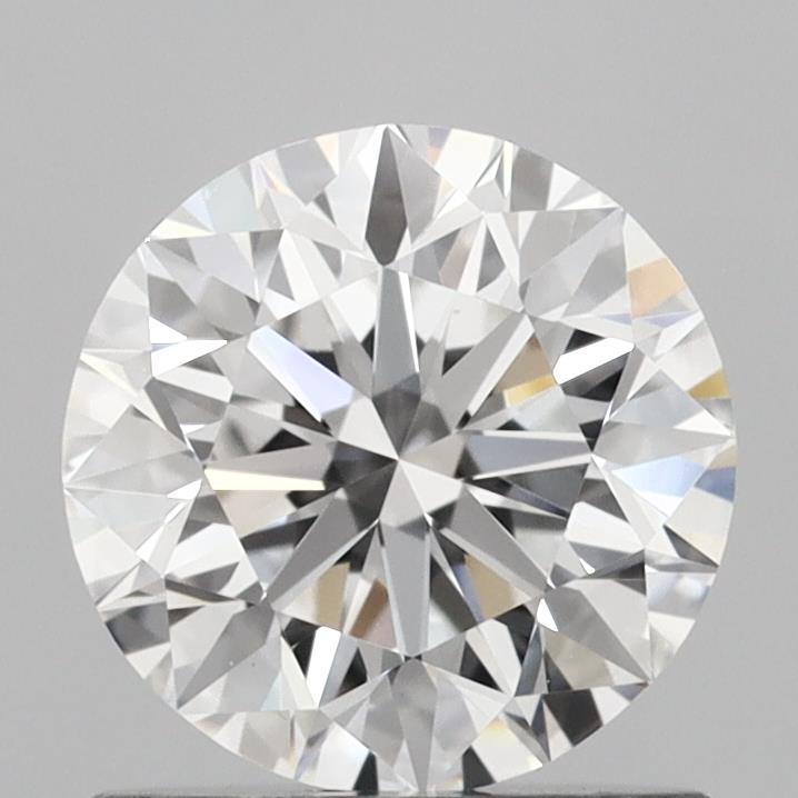 1.05 Carat Round Shaped, Excellent Cut, D Color, VVS2 Clarity, IGI Certified Lab Grown Diamond